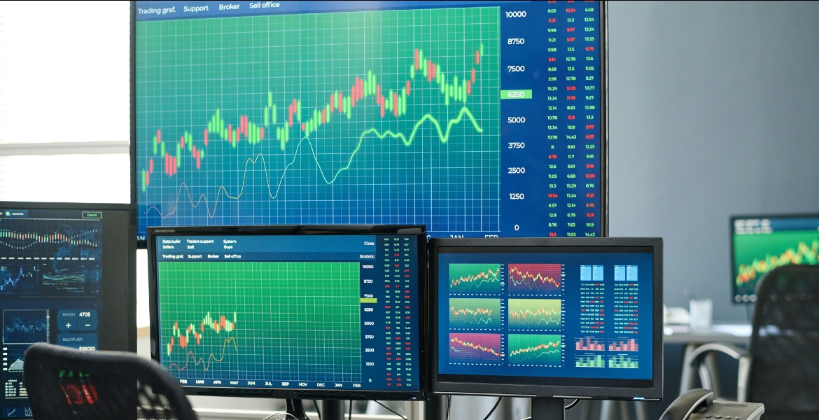 A photo of a computers