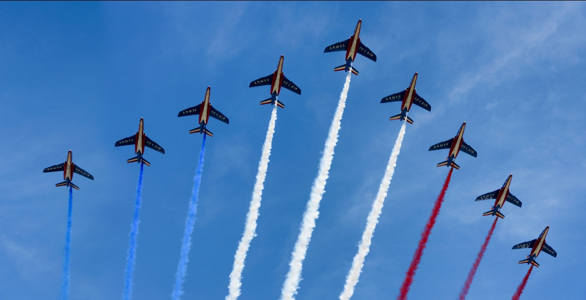 Photo of the Patrouille de France